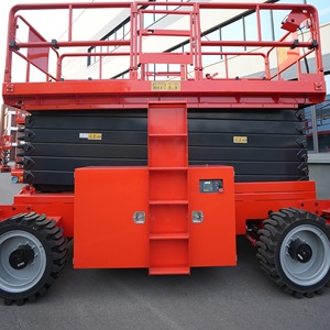 Gunting presisi mendorong sendiri hidrolik diesel 12m baru mesin angkat Platform Genie - Product Image 2