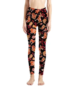 Leggings natalizi a buon mercato pantaloni morbidi e morbidi su misura per il Fitness sport Gym collant Leggings da donna Sexy alla rinfusa - Product Image 4