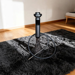 オムニ<span class=keywords><strong>Hookah</strong></span>モダンラッカーアルミ合金ボディ第3世代電気充電式シシャギフトボックス喫煙フカ - Product Image 4