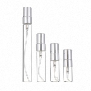 Botella de Perfume de Vidrio Ámbar Portátil Reciclable de 2ml 10ml con Logotipo Personalizado, Cabezal de Bomba de Aluminio Anodizado a Prueba de Luz, Impresión Serigrafiada - Product Image 2