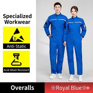 Combinaisons de <span class=keywords><strong>travail</strong></span> personnalisables avec logo, résistantes aux flammes, antistatiques, haute visibilité, respirantes, imperméables - Product Image 6