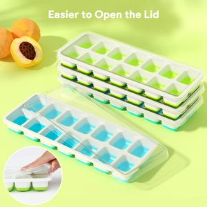 BPA Free Large 2&quot; Ice Cube Maker High Quality Silicone Ice Cube Mold Big <strong>Giant</strong> Size Silicone Ice Cube <strong>Tray</strong> - Product Image 6