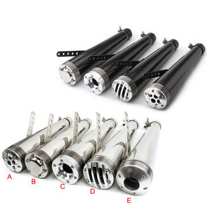 Silencieux d'échappement Vintage pour Harley/Suzuki/<span class=keywords><strong>Yamaha</strong></span>, 38/45MM, tube d'échappement pour moto - Product Image 3