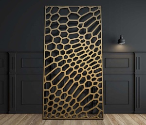 Mặt Tiền Panel Nhôm Laser Cắt Màn Hình Tấm Ốp Bên Ngoài Bức Tường Rèm - Product Image 2