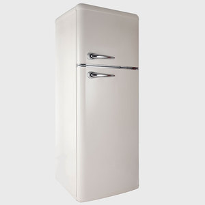 Bonne qualité Fabricant Vente en gros Professionnel <span class=keywords><strong>Vintage</strong></span> Rétro Double Portes <span class=keywords><strong>Frigidaire</strong></span> Réfrigérateur de ménage Réfrigérateur pour la maison - Product Image 3