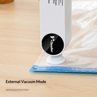 Nouvelle mini machine à sceller sous vide sans fil rechargeable par USB, appareil d'emballage alimentaire pour la cuisine