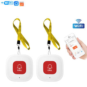 Botón Inteligente WiFi Transfronterizo SOS para Llamadas de Emergencia para Personas Mayores, Rastreador Antipérdida Inalámbrico para Hogares de Ancianos y Hospitales - Product Image 2