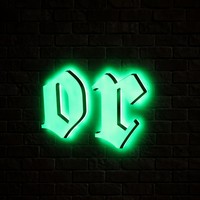 Letras Luminosas RGB de 7 Colores Personalizadas, Letrero Acrílico Ultrafino Retroiluminado con Impresión UV Negra para Decoración Moderna de Bares, Clubes y Discotecas