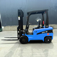 Chariot élévateur électrique le plus vendu 1,5 tonne 2 tonnes 3 tonnes Batterie lithium-ion Moteur haute puissance Mini chariot élévateur Mini chariot élévateur électrique