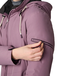 <span class=keywords><strong>Veste</strong></span> de ski imperméable pour <span class=keywords><strong>femme</strong></span> avec logo personnalisé, coupe-vent, pour l'extérieur, hiver, chaude, à capuche, pour le snowboard - Product Image 2