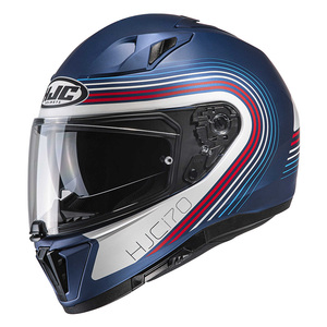 Casco Integrale Hjc I70 Blu Bianco Rosso in Policarbonato L per Moto - Product Image 1