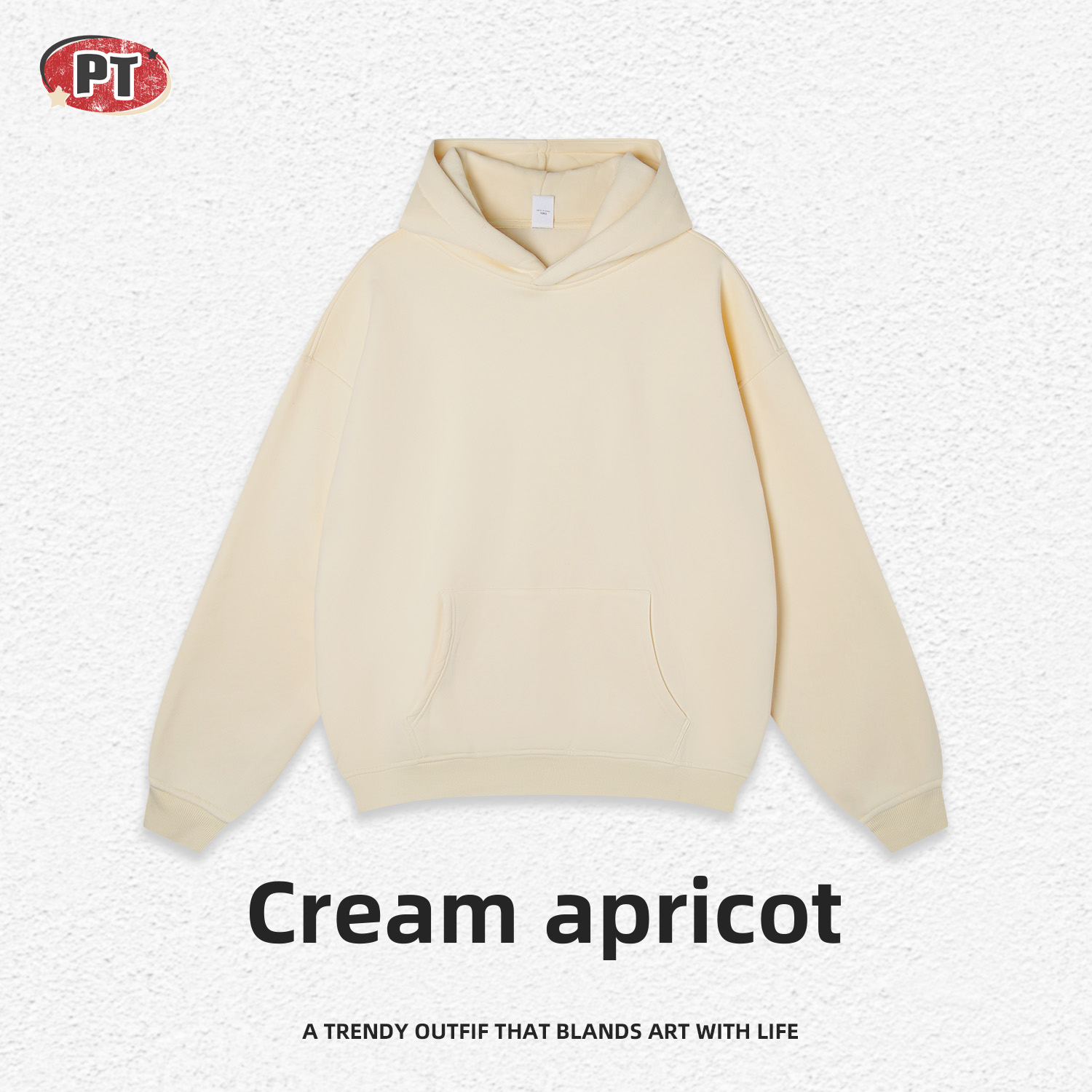 Cream apricot
