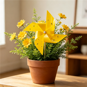 Yellow Sticky Trap | Solid Insect Board for Plant Protection | Catches Whiteflies, Gnats & Small Flying Insects - Product Image 3