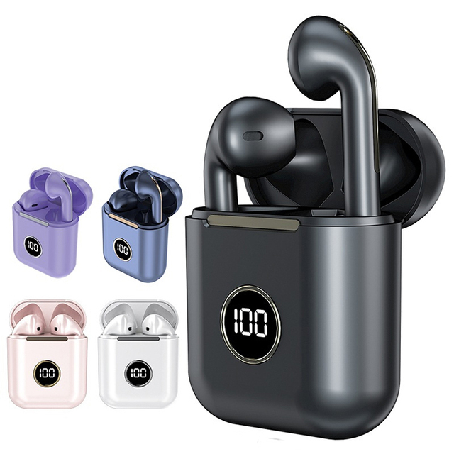 True Wireless Stereo Earbuds TWS Wireless Earphones with Digital Display