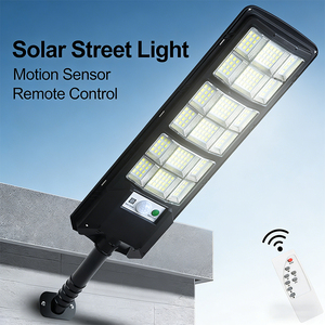 Lampada Solare <span class=keywords><strong>LED</strong></span> Tutto in Uno IP65 Impermeabile con Corpo in ABS <span class=keywords><strong>per</strong></span> Esterni, Illuminazione Stradale e Giardino - Product Image 1