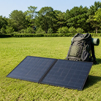 Panneau solaire pliable pour le camping et la randonnée, plaque solaire pliable 400W pour les voyages