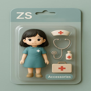 Abogado Enfermera y más juguetes de muñecas de PVC: figuritas profesionales diversas para jugar, coleccionar y diversión creativa - Product Image 2