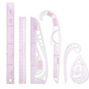 Wholesale Multi-Function <b>Sewing</b> Rulers Transparent Tailor Curve Ruler <b>Set</b> - Product Image 2