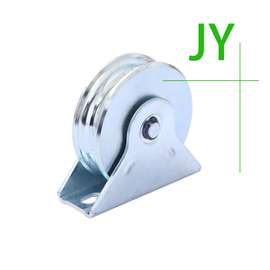 Roulette de support inférieure pour portail coulissant en métal galvanisé double zinc, roulement à billes, poulie - Product Image 5