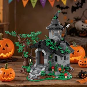 Funbuild Fantasy Era Haunted House-Juego de bloques de construcción de Halloween, casa de bruja, <span class=keywords><strong>Castillo</strong></span> Mágico, bosque - Product Image 4