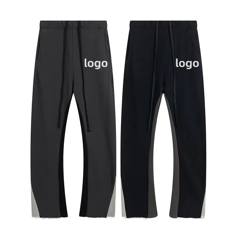 Customized Logo High Quality Heavy Weight Sweatpants Men Custom French Terry Heavyweight Thick Jogger Sweatpants Men