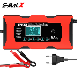 Chargeur de batterie automatique intelligent complet pour voiture et moto 12V6A de haute qualité avec écran LCD - Product Image 4