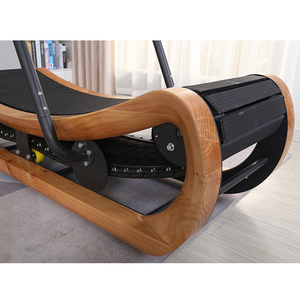Tapis roulant à <span class=keywords><strong>arc</strong></span> non alimenté en bois de haute qualité pour équipement de fitness intérieur Machine de course à domicile - Product Image 2