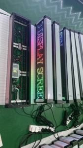 Kunden spezifisches P10 LED-Zeichen modul RGB 16x32 Innen größe Kunden spezifisches Garantie-Laufwerks display für Werbezwecke - Product Image 2