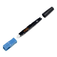 Connecteur rapide optique SC UPC pré-polissé pour câble de branchement intérieur, modèle APC Y04, garantie 5 ans