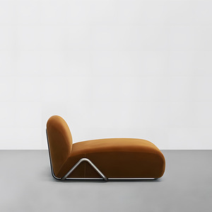 Salon Sièges <span class=keywords><strong>Tacchini</strong></span> Victoria Canapé modulaire Canapé d'angle incurvé Canapé 3 places en tissu avec chaise longue - Product Image 3