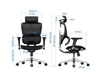 Nouveau Fauteuil de Bureau Ergonomique en Maille à Dossier Haut Design Moderne de Luxe pour Dirigeant Échantillon Gratuit Meubles Commerciaux
