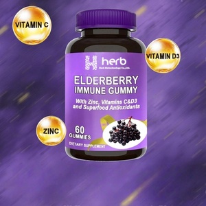 OEM/ODM Improved Bone Density Vitamin <b>Gummy</b> <b>Candy</b> for Kids & Teenagers with Sambucus Black Elderberry - Product Image 6