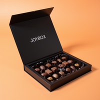 JoyBox Fábrica Logotipo Personalizado Premium Lujo Oro Barra de Chocolate Caja de Embalaje de Calidad Alimentaria Papel de Esponja Corrugado