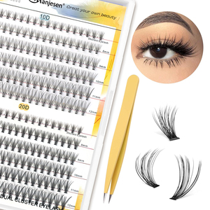 Extensiones de Pestañas con Extracto de Algas Marinas Perladas Iridiscentes, Seguras para el Océano, Ecológicas, Ripple Flow 14mm, para Fiestas en la Piscina y Resorts - Product Image 2