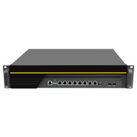 BKHD OEM 2U Rackmount Network Server 8 * LAN 2 * SFP 2nd 3rd Gen Intel Core i3 i5 i7 Firewall VPN Wireless Gateway Router Pfsense