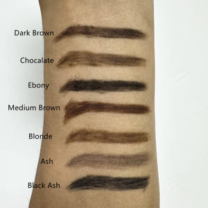 Vente en gros de stylo à <span class=keywords><strong>sourcils</strong></span> végan mince 2-en-1 crayon à <span class=keywords><strong>sourcils</strong></span> étanche de marque privée personnalisé avec échantillon gratuit facile à utiliser - Product Image 6