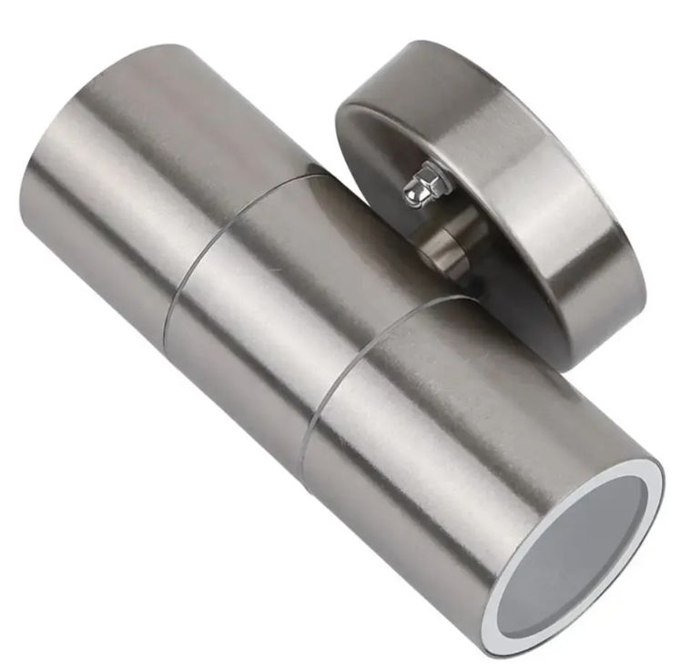 High Quality Stainless Up Down Outdoor Ip44 Lighting Gu10 Wall Lights Garden Light Fixture