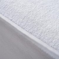 Protège-matelas en coton éponge premium AOSEN, respirant, doux et à poches profondes, surface en tissu éponge, fabrication de housses de lit