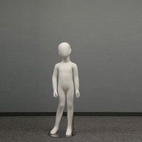 Nouveau Mannequin Gonflable Haut de Gamme en Fibre de Verre pour Vêtements d'Enfants avec Tête, Modèle Garçon