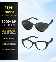 Lunettes intelligentes avec caméra 1080P, enregistrement vidéo, traduction vocale, musique et verres photochromiques