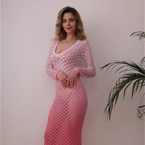 Blusa <span class=keywords><strong>da</strong></span> <span class=keywords><strong>sera</strong></span> Slim a trapezio <span class=keywords><strong>da</strong></span> donna lunga fino al pavimento - Product Image 1