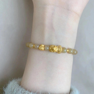 Bolsa Sorpresa: Pulsera de Caramelo Dulce con Citrino Amarillo, Adorno Sencillo y Elegante que Combina con Todo, para un Toque de Temperamento y Estilo. - Product Image 5