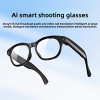 Nuevas Gafas Inteligentes con IA para Transmisión en Vivo CY03, Lentes Reemplazables, Cámara de 8 Millones de Píxeles, Fotos, Videos, Chat con IA, Traducción GPT, para Hombres y Mujeres