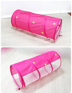 Lot de 3 tentes en polyester pour enfants, maison de jeu portable, <span class=keywords><strong>piscine</strong></span> à balles <span class=keywords><strong>et</strong></span> <span class=keywords><strong>tunnel</strong></span> d'éveil pliable - Product Image 4