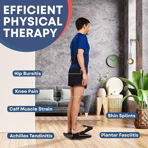 Planche inclinée pliable en acier BNcompay LJB-009 avec cadre de support intégré pour exercices du corps et des jambes, portable et durable pour les mollets - Product Image 2
