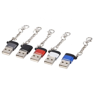 Biểu Tượng Tùy Chỉnh USB-A Nam Để Loại C Nữ Adapter Với Dây Chuỗi <span class=keywords><strong>DC</strong></span> Đầu Ra Cho Điện Thoại Di Động Và Máy Tính - Product Image 2