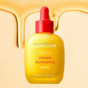 Suero Iluminador con Vitamina C, Niacinamida al 4% + Vitamina C Aclarante + Ácido Hialurónico, Cuidado para Manchas Oscuras y Tono Desigual, 30 ml para Rostro - Product Image 1