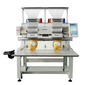 Oem Fabriek Direct Borduurmachine Geautomatiseerde Multi-Naald Hoed Logo Machine Borduren 2 Koppen Machines