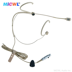 Beta54 Auriculares de metal ligero Micrófono Cardioide 4 pines TA4F EW G3 G4 para ULX SLX PGX GLX Sistema inalámbrico BeltPack <span class=keywords><strong>3</strong></span> pines ATW - Product Image 5