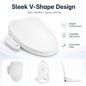 Couverture <span class=keywords><strong>de</strong></span> <span class=keywords><strong>siège</strong></span> <span class=keywords><strong>de</strong></span> <span class=keywords><strong>toilette</strong></span> chauffante certifiée SAA Watermark, <span class=keywords><strong>siège</strong></span> <span class=keywords><strong>de</strong></span> bidet intelligent avec télécommande pour tension 110V 220V - Product Image 3